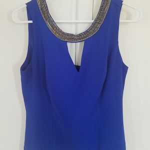 Beaded tank top